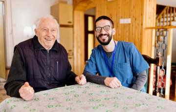 Senior and community health services caregiver